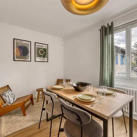 Apartment Zenbnb - Evasion - Colocation - Ch73 - Proche Tramway - Wifi - Netflix *